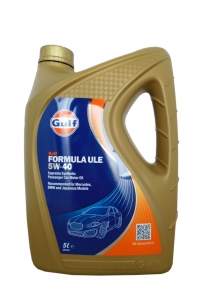 Моторное масло Gulf Formula ULE 5W-40, 5л