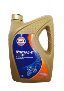 Масло моторное GULF Syntrac 4T SAE 5W-40 (4л)