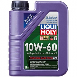 Моторное масло LIQUI MOLY Synthoil  Race Tech GT1 10W-60, 1л