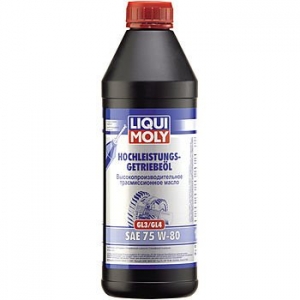 Масло трансмиссионное LIQUI MOLY Hochleistungs-Getriebeoil 75W-80 (1л)
