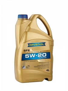 Моторное масло RAVENOL Super Fuel Economy SFE SAE 5W-20, 4л