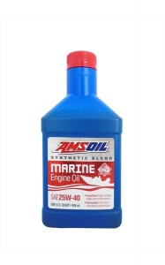 Масло моторное AMSOIL Synthetic Blend Marine Engine Oil SAE 25W-40 (0,946л)