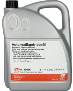 Масло трансмиссионное Febi ATF 8 HP (сине-зеленая), 5л