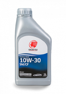 Моторное масло IDEMITSU MINERAL 10W-30 SM/CF, 1л