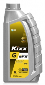 Моторное масло KIXX G SN PLUS 10W-40, 1л