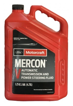 Трансмиссионное масло FORD MOTORCRAFT MERCON V ATF, 4.73л