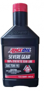 Масло трансмиссионное AMSOIL Severe Gear Synthetic Extreme 75W-90, 0.946л