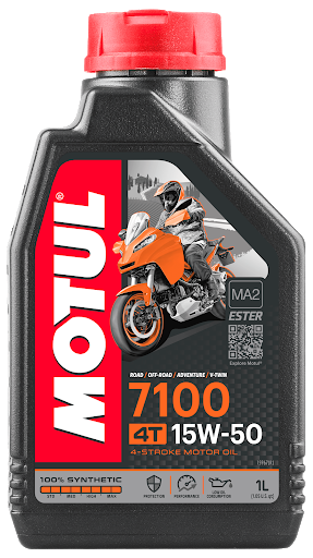 Масло моторное Motul 7100 4T 15W-50, 1л