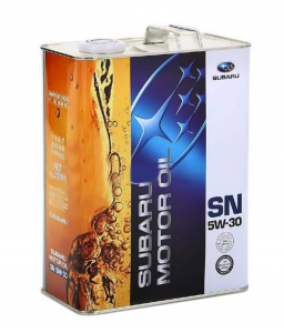 Моторное масло Subaru 5W-30, 4л