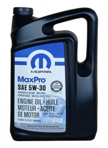 Моторное масло Mopar MaxPro 5W-30 SP, 5л