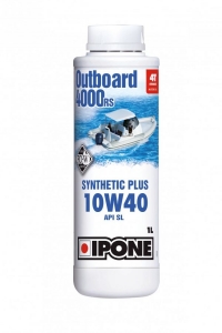 Моторное масло IPONE OUTBOARD 4000 RS 4T 10W-40 SL, 1л