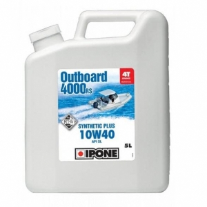 Моторное масло IPONE OUTBOARD 4000 RS 4T 10W-40 SL, 5л