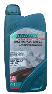 Моторное масло ADDINOL Giga Light MV LL 5W-30, 1л