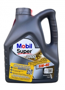 Моторное масло Mobil Super 3000 X1 5W-40, 4л