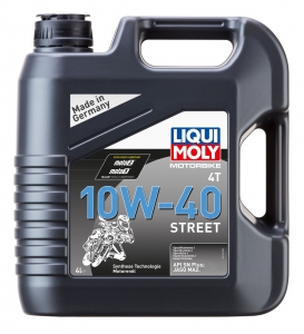 Масло моторное LIQUI MOLY Motorbike 4T Street 10W-40, 4л