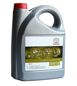 Масло трансмиссионное Toyota ATF Type T-IV, 5л