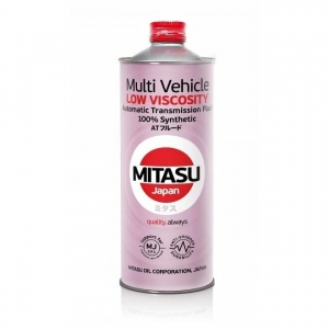 Трансмиссионное масло Mitasu MULTI VEHICLE LOW VISCOSITY ATF 100% synt, 1л