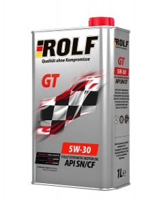 Моторное масло ROLF 5W-30 GT SN/CF C2/C3 (металл), 1л