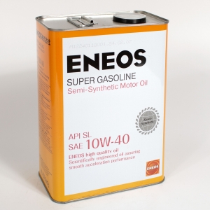 Моторное масло ENEOS Super Gasoline 10W-40 SL, 4л