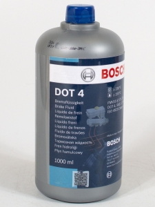 Тормозная жидкость Bosch DOT-4, 1л