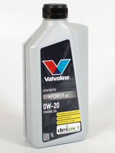 Моторное масло Valvoline SYNPOWER DX1 0W-20, 1л