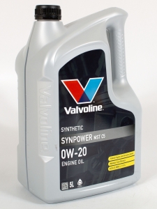 Моторное масло Valvoline SYNPOWER MST C5 0W-20, 5л