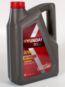 Моторное масло Hyundai XTeer Gasoline G700 SP 5W-30, 4л