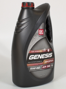 Моторное масло LUKOIL GENESIS ARMORTECH 5W-40, 4л