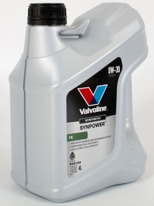 Моторное масло Valvoline SYNPOWER FE 0W-30, 4л