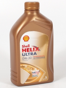 Моторное масло Shell Helix Ultra PRO AV-L 0W-30, 1л