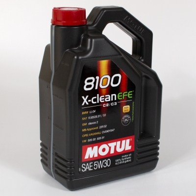 Моторное масло Motul 8100 X-CLEAN EFE 5W-30, 4л