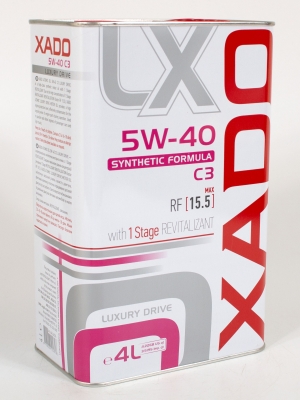 Моторное масло ХАДО Luxury С3 5W-40, 4л