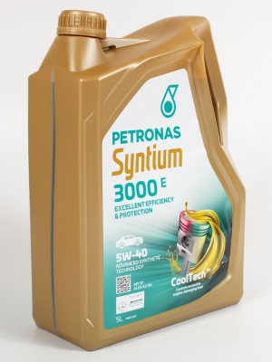 Моторное масло PETRONAS SYNTIUM 3000 E 5W-40, 5л