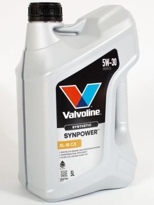 Моторное масло Valvoline SYNPOWER XL-III C3 5W-30, 5л