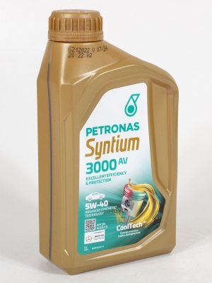 Моторное масло PETRONAS SYNTIUM 3000 AV 5W-40, 1л