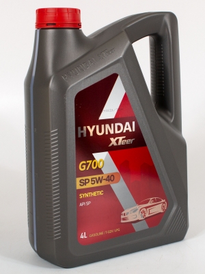Моторное масло Hyundai XTeer Gasoline G700 SP 5W-40, 4л